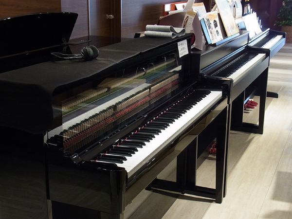 １Ｆ 電子ピアノ展示スペース